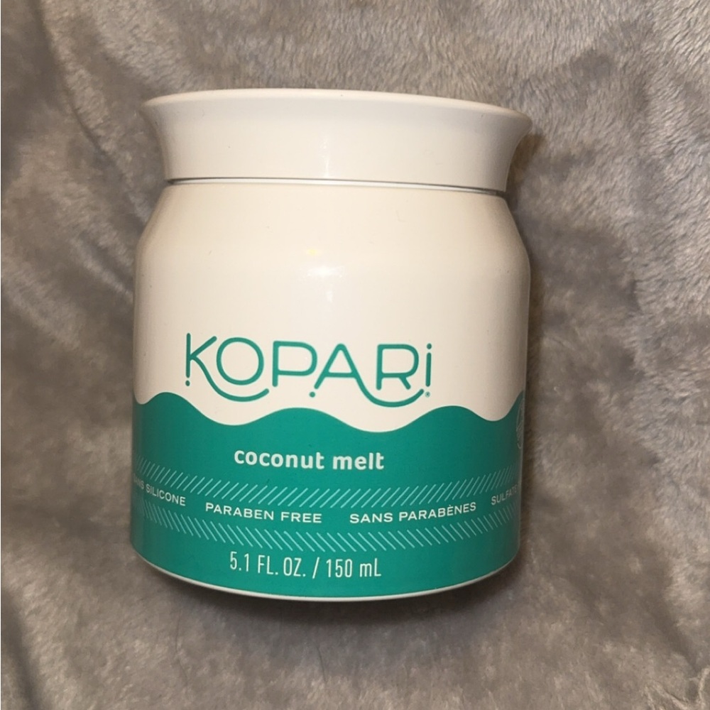 Kopari Coconut Melt in White and Teal Jar